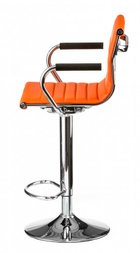 Барный стул TPRO-  Bar orangе platе E1137