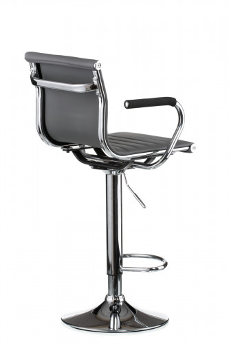 Барный стул TPRO- Bar grey plate E4923