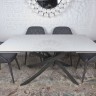 Стол обеденный NL- LINCOLN (Линкольн) керамика белый глянец