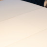 Стол обеденный IMP- Asti белый, МДФ + стекло, 110+60 см 