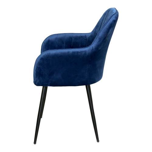 IDEA обеденный стул DELTA синий бархат