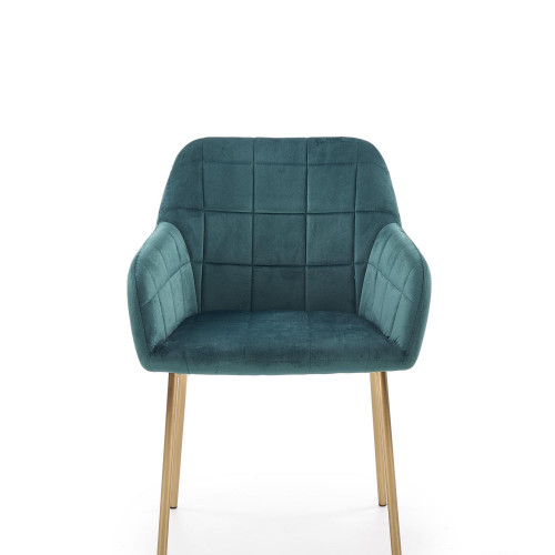 Мягкое кресло для отдыха PL- HALMAR K-306 темно-зеленый