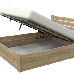 Кровать деревянная с механизмом MOM- Eko Plus (Эко Плюс) без матраса