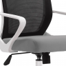 Кресло офисное INI-  DIXY черное/серое/белый каркас 