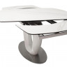Стол обеденный модерн VTR- TML-825 белый мрамор  + белый