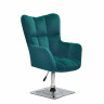 Офисное кресло OND- Oliver (Оливер) Б-Т зеленый B-1003 4-CH-BASE