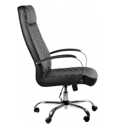 Кресло для руководителя BRS- Сhief Light Rhombus/Pine Chrome CF-10