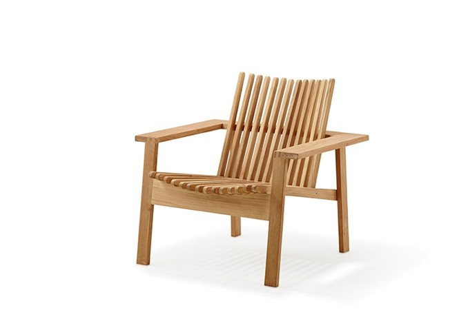 Кресло деревянное с подлокотниками INT- Amaze