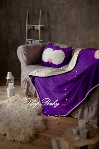 Одеяло + подушка SleepBaby Сова