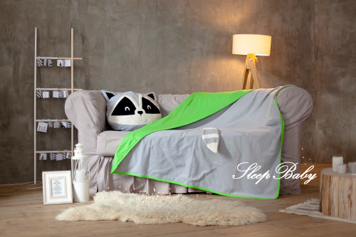 Одеяло + подушка SleepBaby Енот
