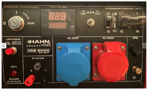 Дизельный генератор IDEA Hahn & Sohn 7 kw - 3 фазний