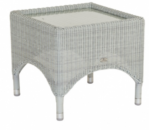 Стол кофейный из техноротанга Alexander Rose TEA- CLASSIC SIDE TABLE 0.47X0.47M (w/ Cushions)