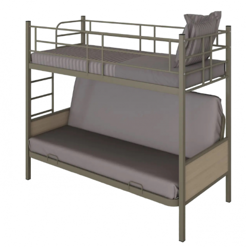 Кровать двухъярусная металлическая MGP- Афина