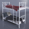 Кровать двухъярусная TNR- Жасмин 190/200Х80/90 см