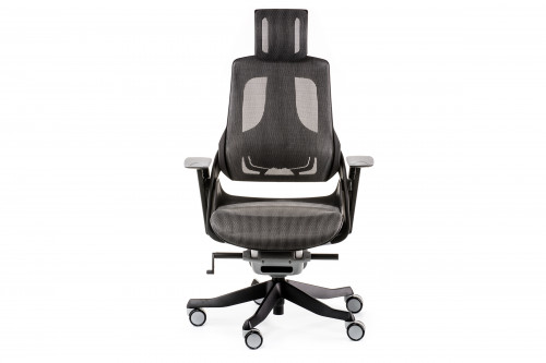 Кресло офисное TPRO- Wau charcoal nеtwork E0826