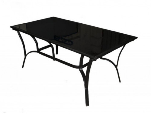 Обеденный комплект стол+4 стула CRU- Блэк os0001-4
