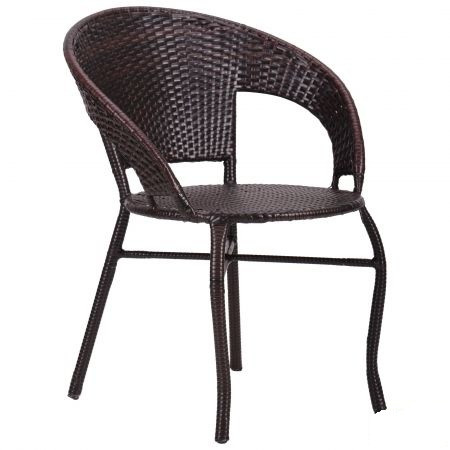 Кресло из техноротанга MFF- Catalina коричневое