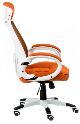 Кресло офисное TPRO- Briz orangе/whitе E0895