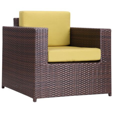 Комплект мебели MFF- Santo (Brown Mixed YF1217 ткань A14203)