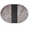 Стол керамический 110-140 см CON- MOON (Мун) Светло-серый