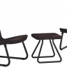 Комплект садовой мебели ECO- Keter Rio patio set (коричневый) имитация ротанга