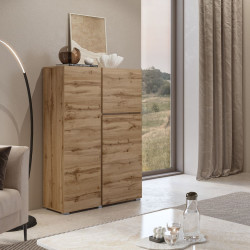 Комод на 3 двери Helvetia ASYMETRIC 24N0OA46 (дуб Вотан)