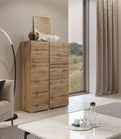 Комод на 3 двери Helvetia ASYMETRIC 24N0OA46 (дуб Вотан)