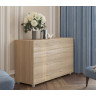 Большой комод EVR- К-4 дуб Сонома