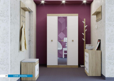 Зеркало для шкафа EVR- Соната