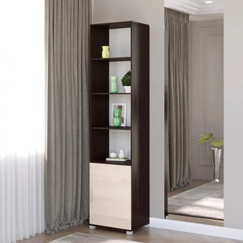 Пенал открытый EVR- Бриз-14 венге + дуб молочный