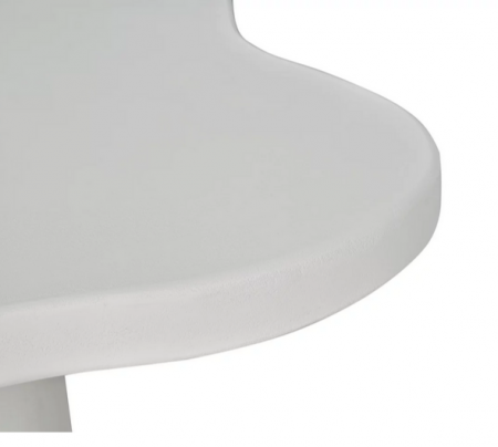 Стол кофейный CRV- Pedro, White top white base(белый)