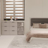 Комплект спальни ViA- Сити СП-1 (кровать, шкаф, комод, тумбы 2 шт) 1