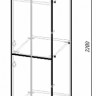 Шкаф-пенал 220х60х50 см KOD- ШК-Ейр