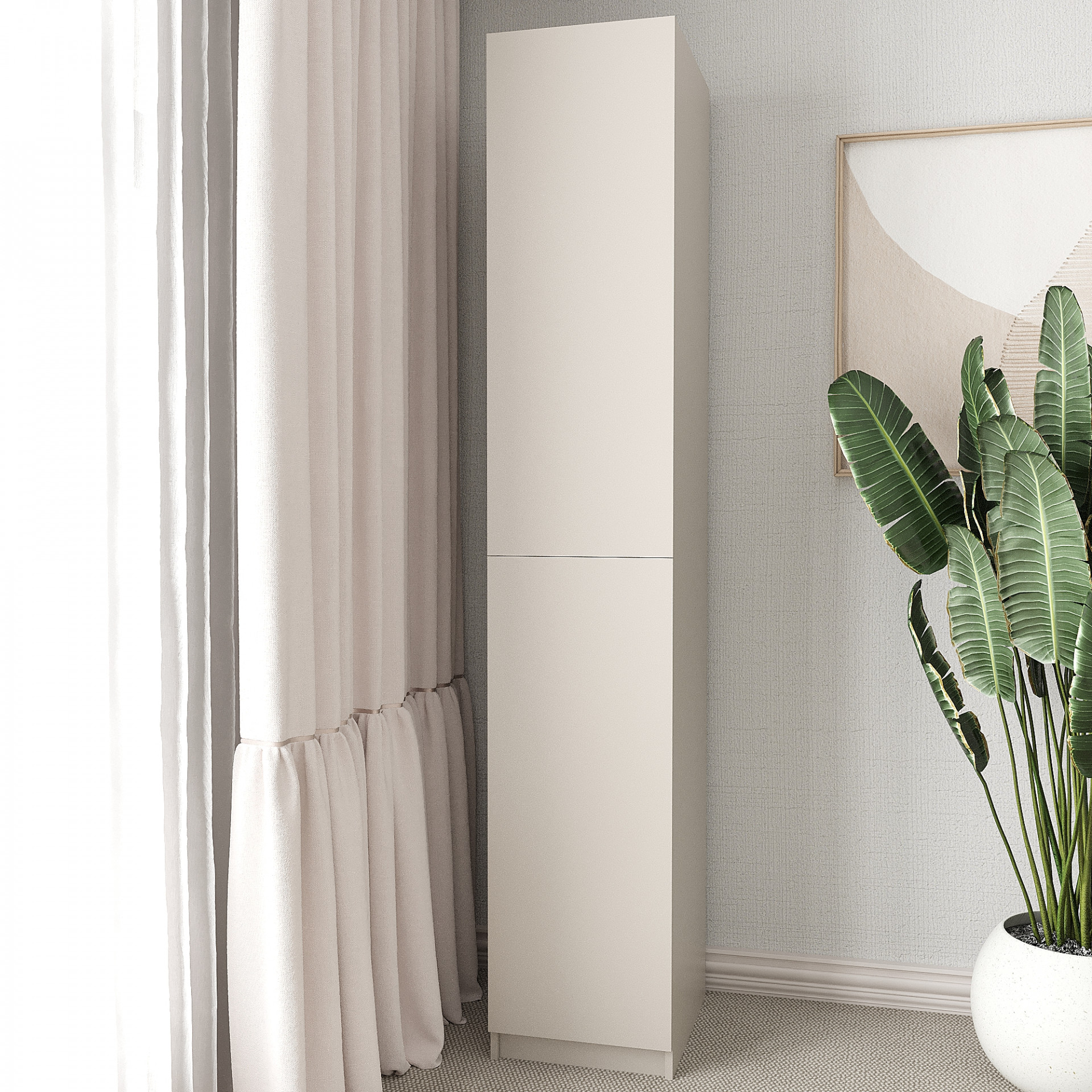 Шкаф-пенал 220х60х50 см KOD- ШК-Ейр