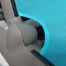 Шезлонг Nardi Outdoor ATLANTICO тортора, антрацит, белый (текстиль голубой)