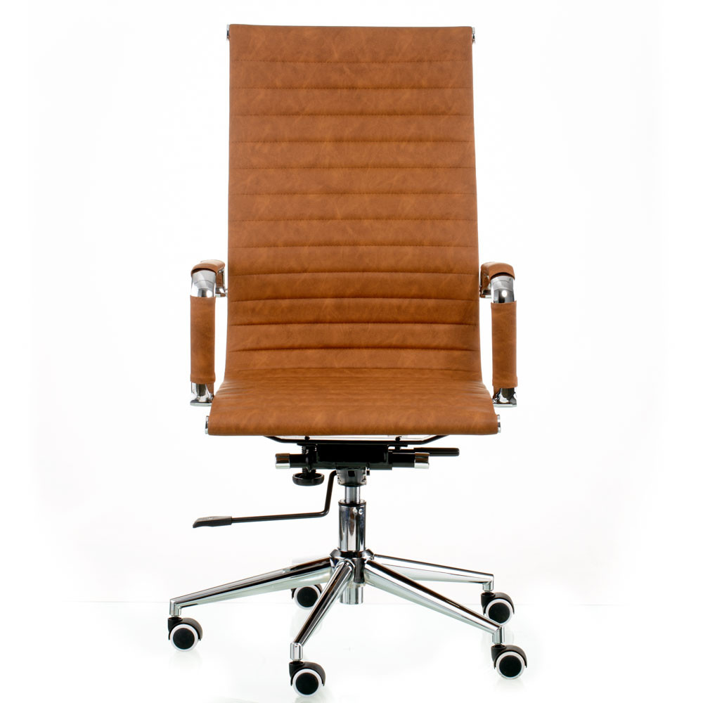 Кресло офисное TPRO- Solano artleather light-brown E5777