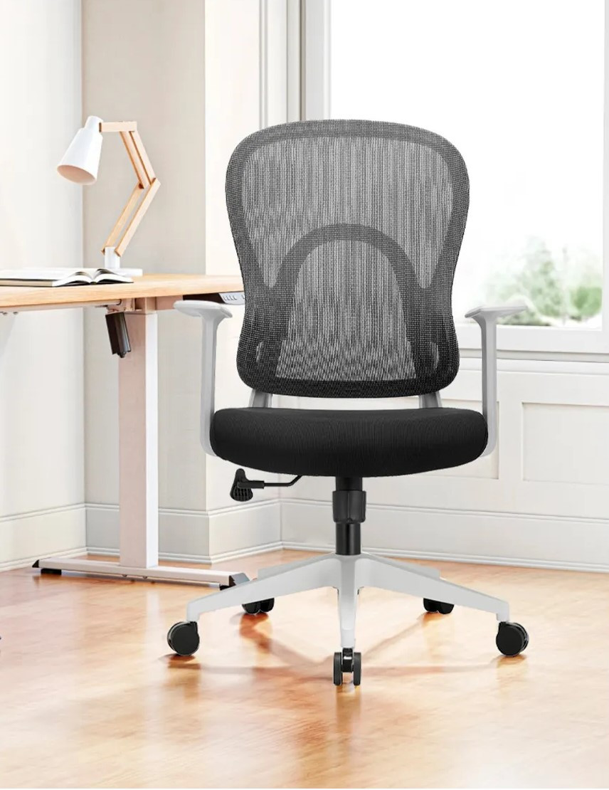Крісло для оператора LUX- GO-SIT 645-1B GREY ергономічне
