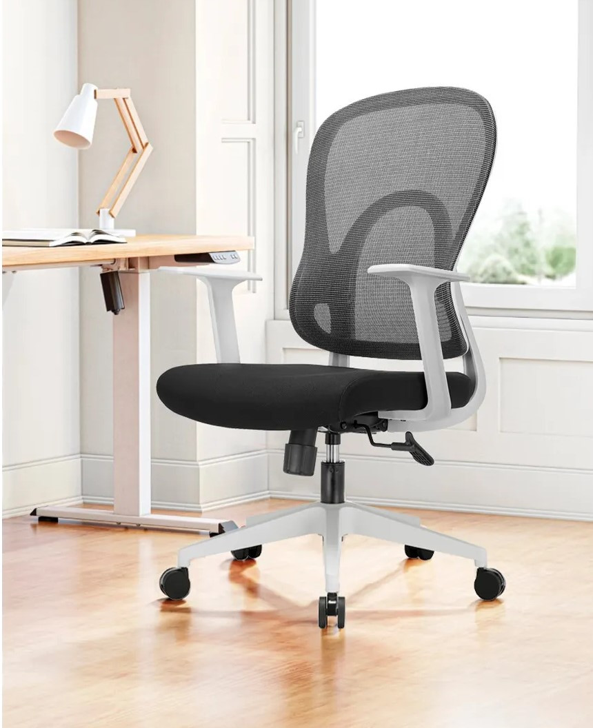 Крісло для оператора LUX- GO-SIT 645-1B GREY ергономічне