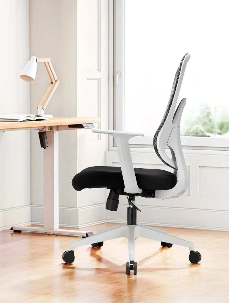 Крісло для оператора LUX- GO-SIT 645-1B GREY ергономічне