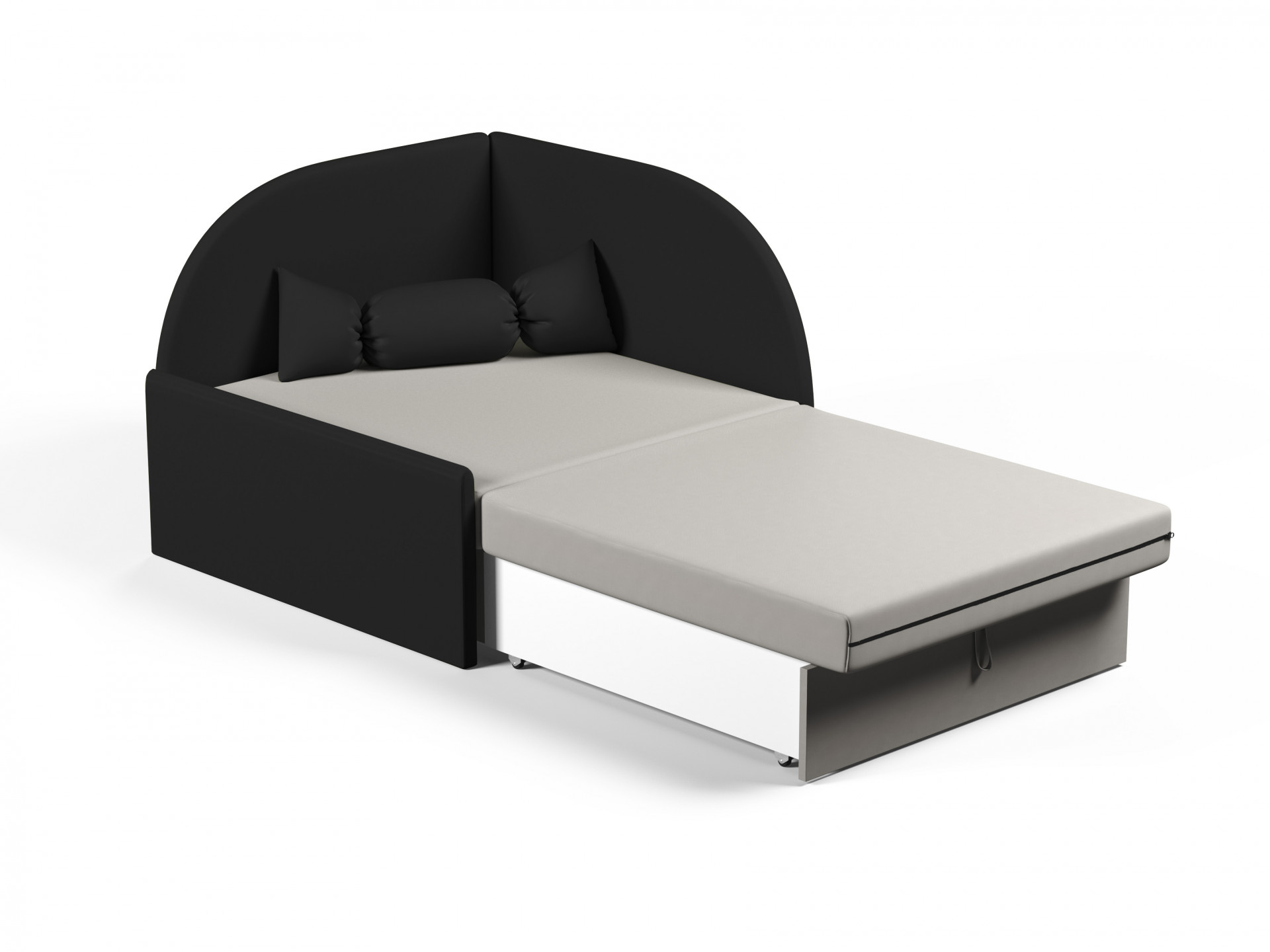 Кресло-кровать VRN- Малютка 80х170 см черный