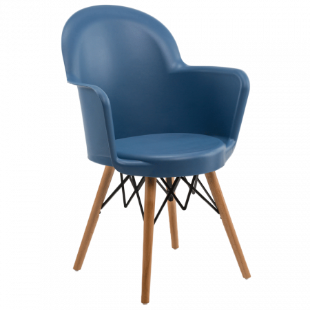 Кресло пластиковое TYA- Gora-V Ножки-Бук (цвет в ассортименте)