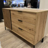Комод Perfect Home Талли / Tally 1-дверный с 3 ящиками 1D3S/138 Дуб артизан/антрацит