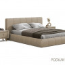 Кровать 2-х спальная с подъемным механизмом VRN- PODIUM (Beige, Light beige)