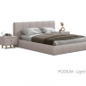 Кровать 2-х спальная с подъемным механизмом VRN- PODIUM (Beige, Light beige)