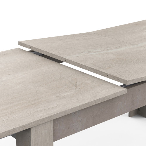 IDEA обеденный стол 170x90 ANTIBES дуб/бежевый бетон