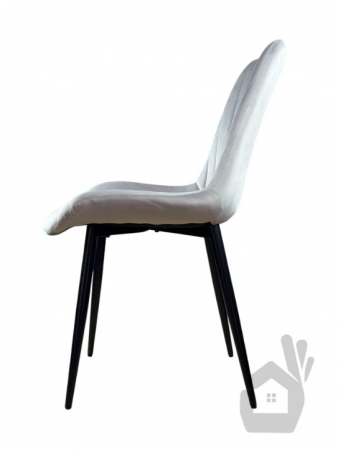 Стул обеденный PM-008 PERFECT HOME черный, серый, бежевый