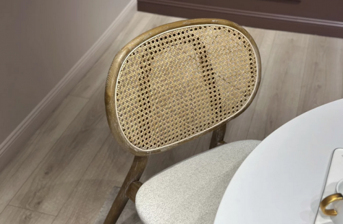 Стул обеденный CRV- Elegant Savanna beige natural wood, бежевый 