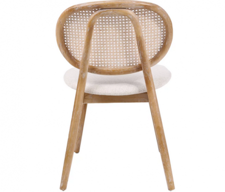 Стул обеденный CRV- Elegant Savanna beige natural wood, бежевый 