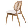 Стул обеденный CRV- Elegant Savanna beige natural wood, бежевый 