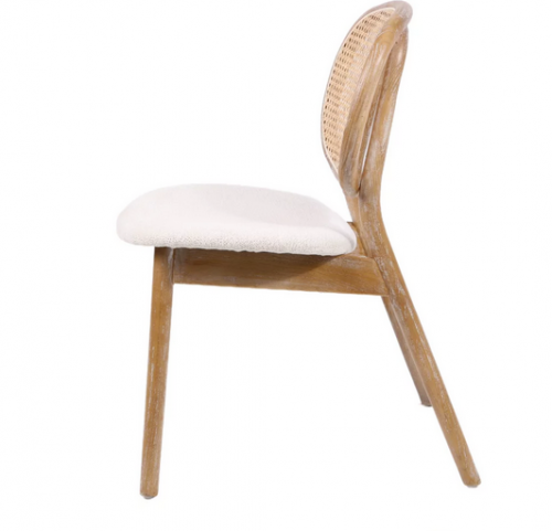 Стул обеденный CRV- Elegant Savanna beige natural wood, бежевый 